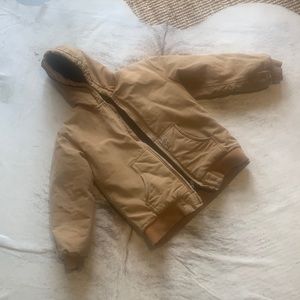 Hooded quilted Carhartt Coat